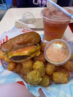   at Monty's Good Burger - Culver City in Culver City
