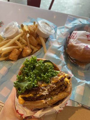   at Monty's Good Burger - Culver City in Culver City