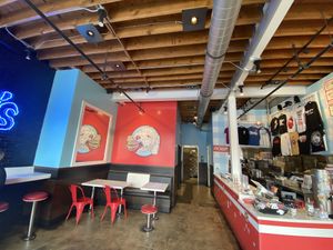   at Monty's Good Burger - Culver City in Culver City