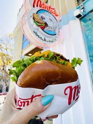   at Monty's Good Burger - Culver City in Culver City
