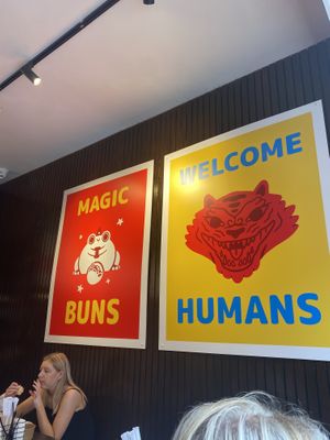 Cute decor   at BaoBun - Aungier Street in Dublin