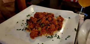 Estofado de soja at Vegetariano El Calafate in Malaga