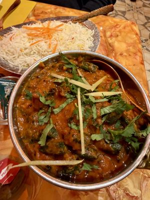Okra Curry   at Singh in Hamburg