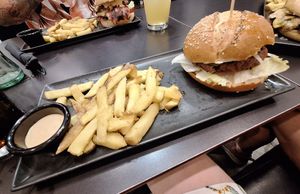 Burger Beyond Meat at Milestone  in Almeria