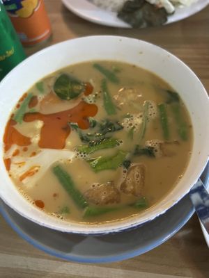 Red Curry with Tofu  at Tukta Thai Food Haad Rin Koh Phangan in Koh Phangan