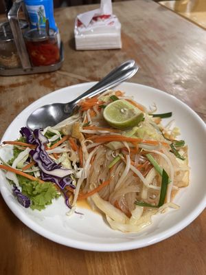 Pad thai   at Tukta Thai Food Haad Rin Koh Phangan in Koh Phangan