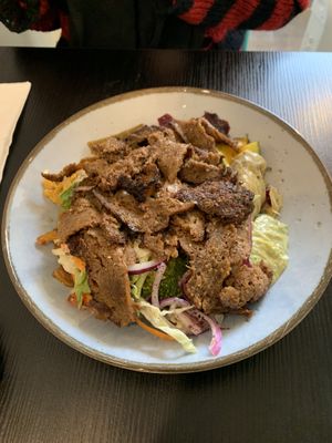 Vegan Kebab Bowl  at Gaia Kitchen in Vienna