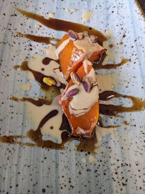 Dessert Pumpkin   at Gaia Kitchen in Vienna