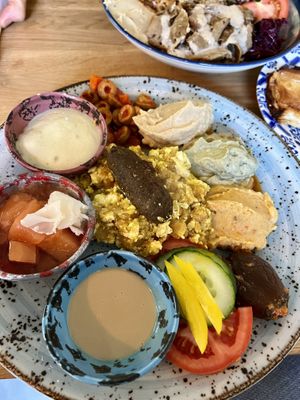 Breakfast plate  at Gaia Kitchen in Vienna