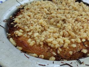 Burnt edges at Gaia Kitchen in Vienna