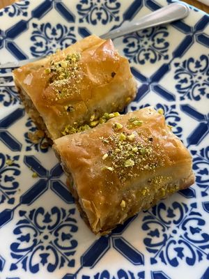 Vegan Baklava   at Gaia Kitchen in Vienna