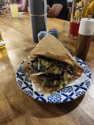 Kebab Sandwich at Gaia Kitchen in Vienna