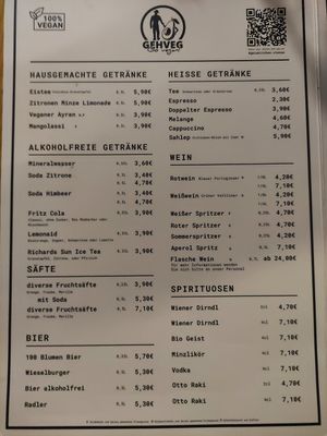 Getränke at Gaia Kitchen in Vienna