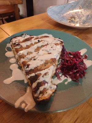 Spanakopita at Gaia Kitchen in Vienna