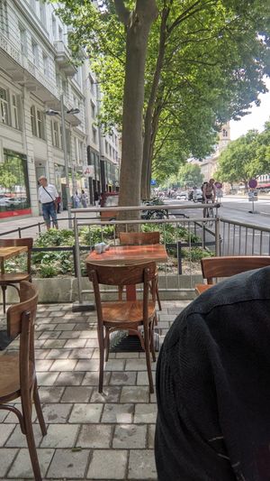 Schanigarten #1 at Gaia Kitchen in Vienna