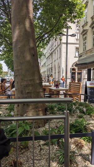 Schanigarten #2 at Gaia Kitchen in Vienna