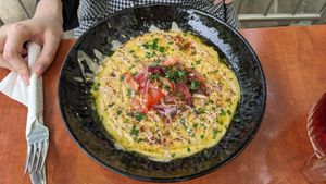 Santorini fava at Gaia Kitchen in Vienna