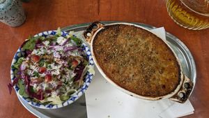 Moussaka at Gaia Kitchen in Vienna