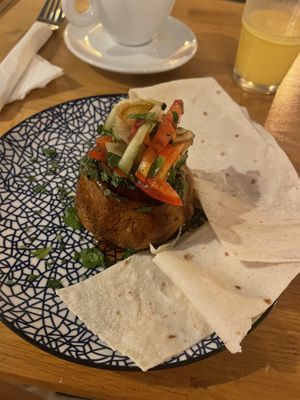 Vegan tartare   at Gaia Kitchen in Vienna