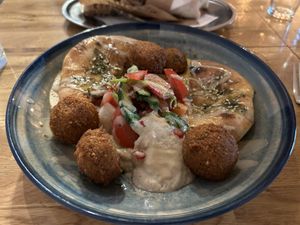 The falafal Tel Aviv.  at Gaia Kitchen in Vienna