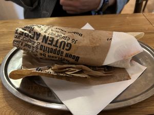 Warp sizes are large.  at Gaia Kitchen in Vienna