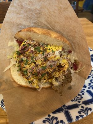 Kebab sandwich   at Gaia Kitchen in Vienna