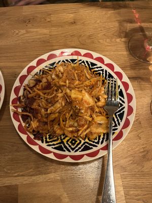 The oriental kimchi is a must try  at Gaia Kitchen in Vienna