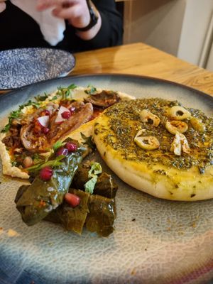 gemischter vorspeisenteller at Gaia Kitchen in Vienna