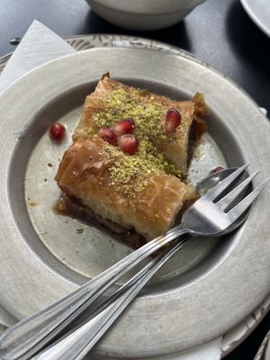 Baklava  at Gaia Kitchen in Vienna