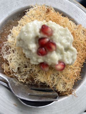 Kateifi Kajmak  at Gaia Kitchen in Vienna