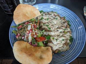 Baba ganoush at Gaia Kitchen in Vienna
