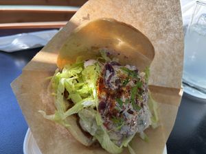 Kebab sandwich   at Gaia Kitchen in Vienna