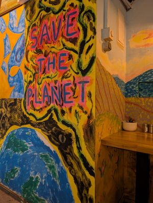 Restaurant vibes at Gaia Kitchen in Vienna