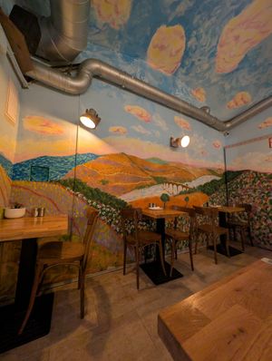 Restaurant vibes at Gaia Kitchen in Vienna