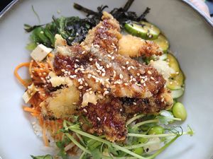 Tempura bowl at Sushi Date? in Kaunas