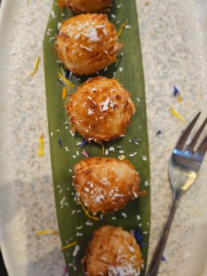 Coconut balls 🤤 at Sushi Date? in Kaunas
