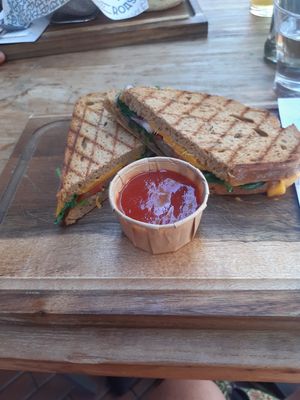 'De teler' tosti at Toasted & Roasted in Eindhoven
