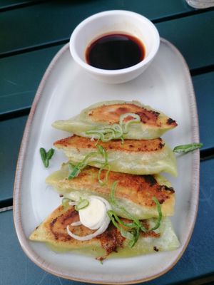 Gyoza veg at Arighen in Arezzo