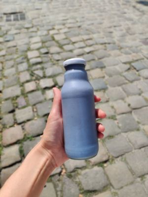 Смузі з блакитною спіруліною. Колір зачаровує at Steppe Healthy and Vegan Bakery, in Lviv