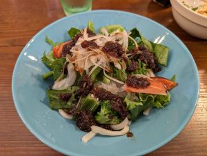 Vegetarian pastaa  at Red Pepper's Club Tongarashi in Imabari