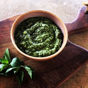 Homemade pesto: Vegan or Classic  at The Breakfast Cafe in Dahab