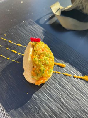 Bao de verduras al curry 5€ each at MariBel Arrocería in Valencia