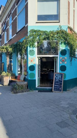 Outside at Studio Sugar Snap in Utrecht