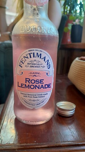 Thirst quenching rose lemonade at Studio Sugar Snap in Utrecht