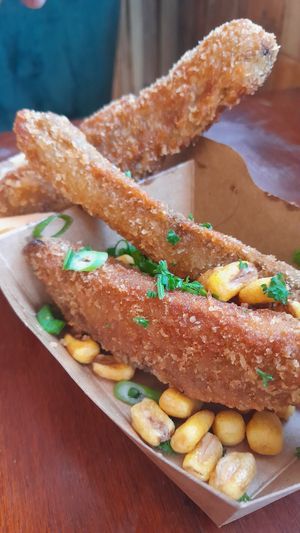 Kentucky fried eggplant at Studio Sugar Snap in Utrecht