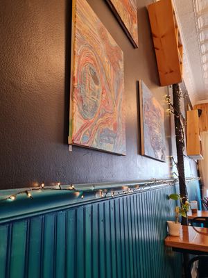 Inside at Lightbox Cafe in Philadelphia