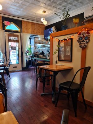 Inside at Lightbox Cafe in Philadelphia