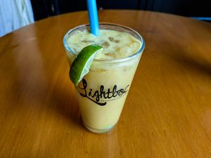 Mango Coconut Kava at Lightbox Cafe at Lightbox Cafe in Philadelphia