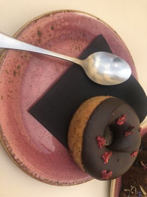 Vegan donought  at Manpuk in Vilafranca Del Penedes