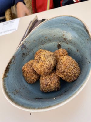 Croquetes de ceps  at Manpuk in Vilafranca Del Penedes